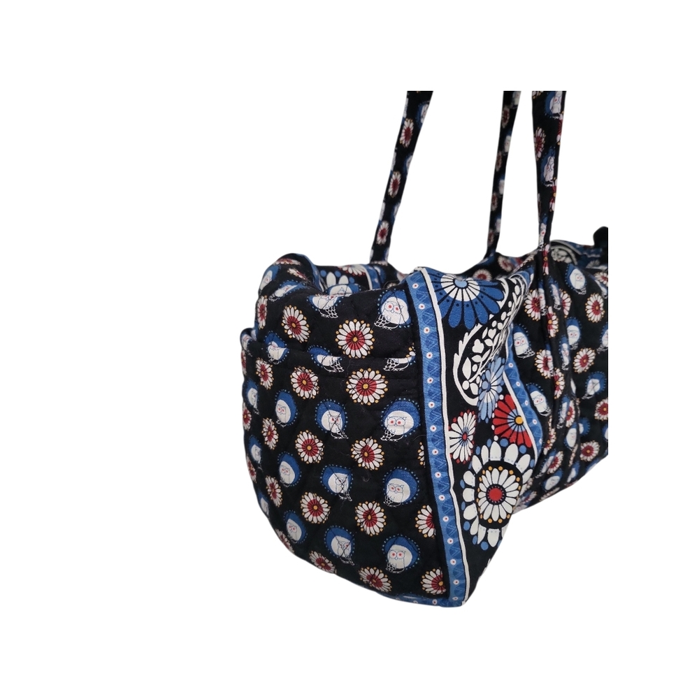 Vera Bradley Retired Night Owl  Quilted Overnight Duffle Travel Bag - Picture 13 of 15